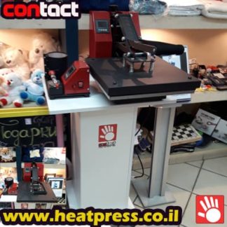 מכבש חום לחולצות+סטנד למכבש